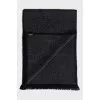 Black scarf with rhinestones