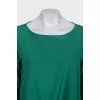 Green loose-fitting dress
