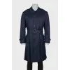 Men's blue cloak