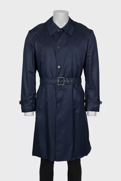Men's blue cloak