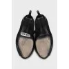 Suede open-toe ankle boots