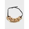 Chunky chain necklace