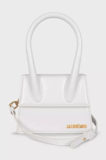 White leather bag Le Chiquito