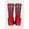 Rubber boots with a bright print