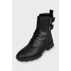 Ridley leather boots