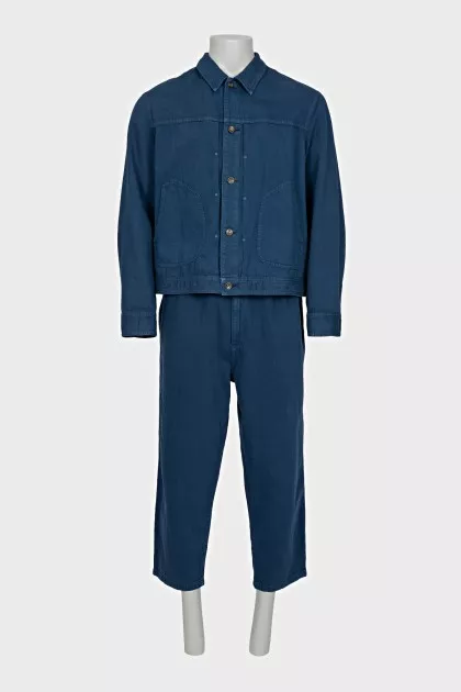 Men's suit consisting of a jacket and trousers