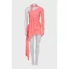 One-sleeve bodycon dress