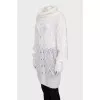 Long sweater with sequins