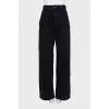 Straight-leg jeans with patch pockets