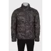 Men's military print jacket
