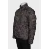Men's military print jacket