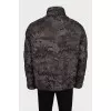 Men's military print jacket