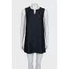 Mini dress with a relief pattern