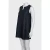 Mini dress with a relief pattern