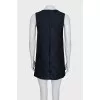 Mini dress with a relief pattern
