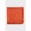 Silk and wool scarf