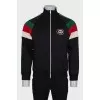 Men's sports jacket with a branded logo