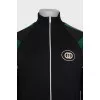 Men's sports jacket with a branded logo