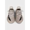 Gray Yeezy Boost 350 V2 sneakers