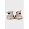 Gray Yeezy Boost 350 V2 sneakers