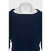Cropped cashmere sweater