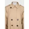 A short, loose-fitting coat