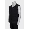 Men's down-filled vest
