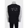 Men's down-filled vest