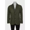 Men's straight-cut windbreaker
