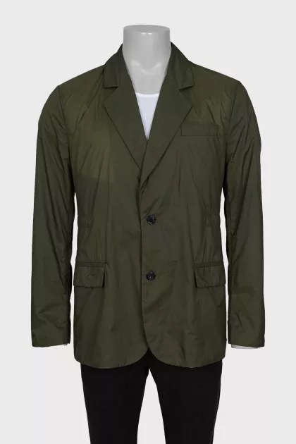 Men's straight-cut windbreaker