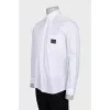 Men's shirt with brand logo on the front
