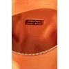 Satin cosmetic bag with zipper