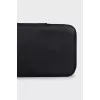 Men's leather zippered case