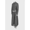 Wool suit consisting of a maxi skirt and jacket