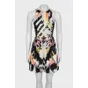 Fitted off-the-shoulder dress