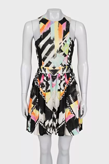 Fitted off-the-shoulder dress