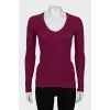 Wool and cashmere pullover