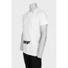 Men's T-shirt with brand logo at the bottom