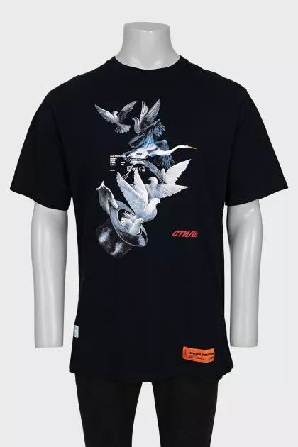 Men's printed T-shirt