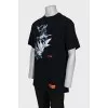Men's printed T-shirt