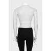 White top with open back