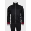 Men's black sweatshirt