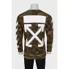 Men's military print sweatshirt