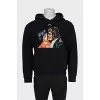 Men's hoodie with print