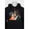 Men's hoodie with print