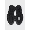 Speed textile sneakers with logo