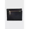 Rectangular leather wallet