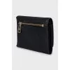 Rectangular leather wallet
