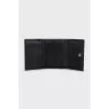 Rectangular leather wallet