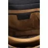 Square leather bag